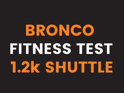 The Bronco Test - Rugby Fitness & Conditioning